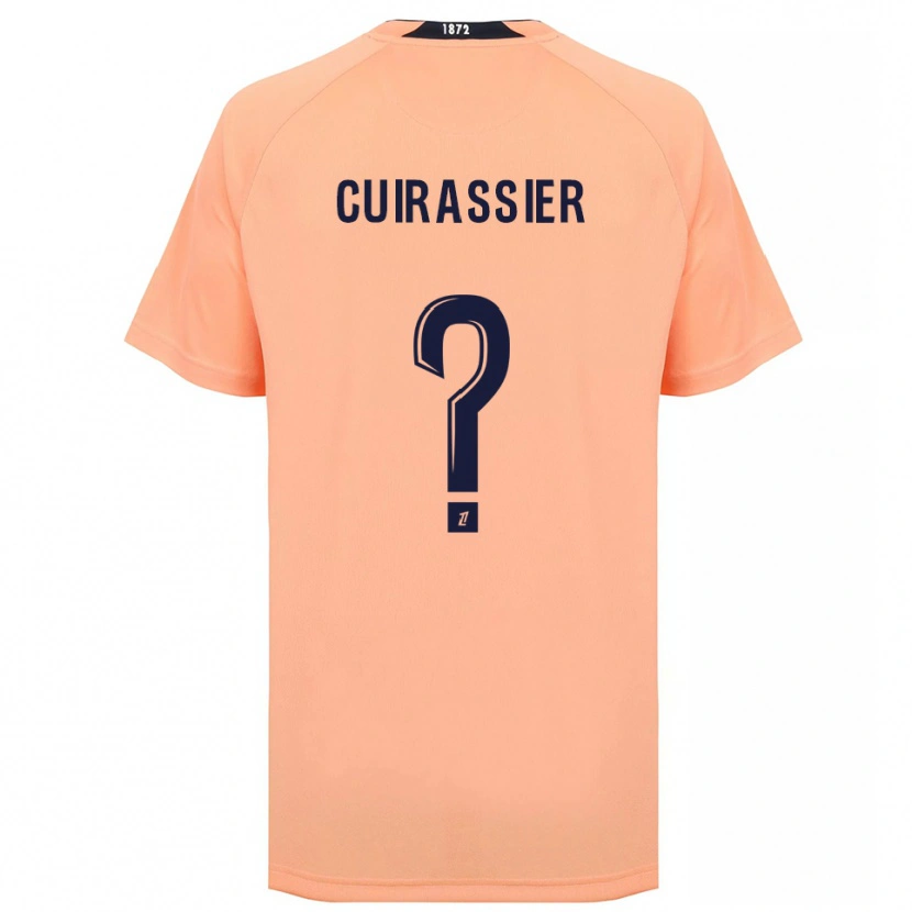 Danxen Criança Camisola Matthieu Cuirassier #0 Laranja Azul Marinho Alternativa 2025/26 Camisa Brasil
