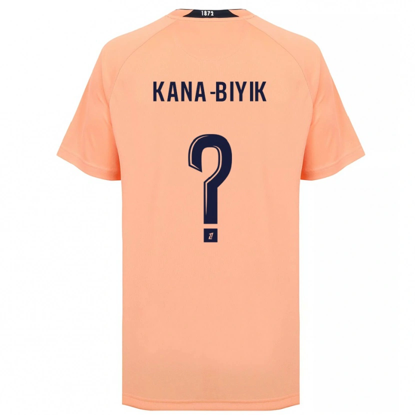 Danxen Criança Camisola Enzo Kana-Biyik #0 Laranja Azul Marinho Alternativa 2025/26 Camisa Brasil