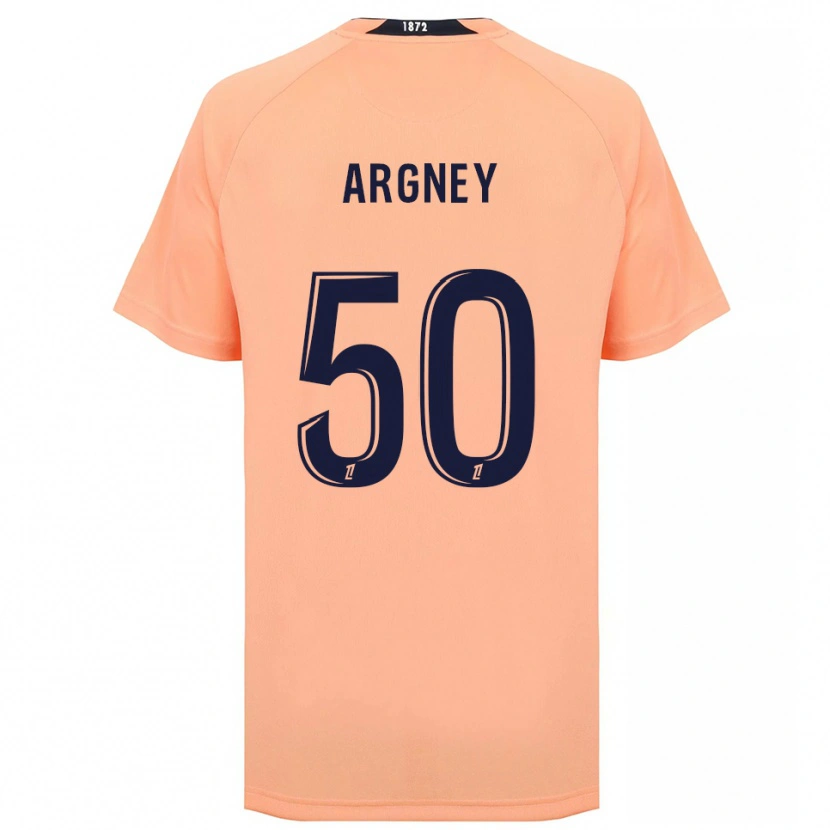 Danxen Criança Camisola Paul Argney #50 Laranja Azul Marinho Alternativa 2025/26 Camisa Brasil