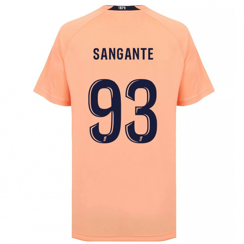 Danxen Criança Camisola Arouna Sangante #93 Laranja Azul Marinho Alternativa 2025/26 Camisa Brasil