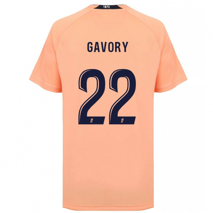 Danxen Criança Camisola Christy Gavory #22 Laranja Azul Marinho Alternativa 2025/26 Camisa Brasil