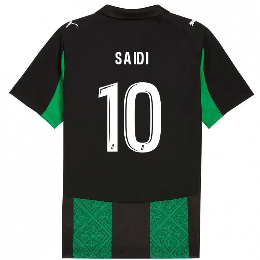 Danxen Criança Camisola Kahissa Saïdi Muscara #10 Preto Verde Alternativa 2025/26 Camisa Brasil