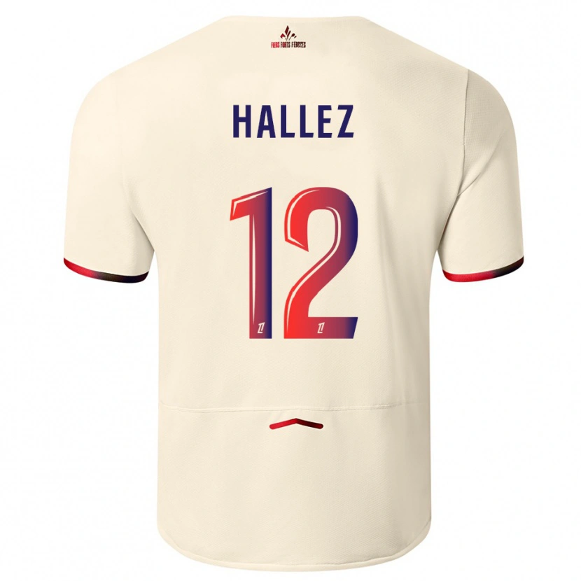 Danxen Criança Camisola Alexis Hallez #12 Branco Sujo Vermelho Alternativa 2025/26 Camisa Brasil