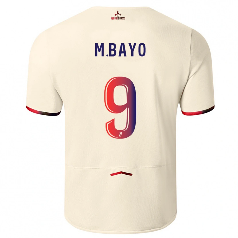 Danxen Criança Camisola Mohamed Bayo #9 Branco Sujo Vermelho Alternativa 2025/26 Camisa Brasil