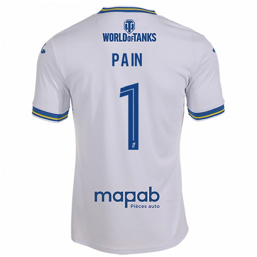Danxen Criança Camisola Ilan Pain #1 Branco Azul Celeste Alternativa 2025/26 Camisa Brasil