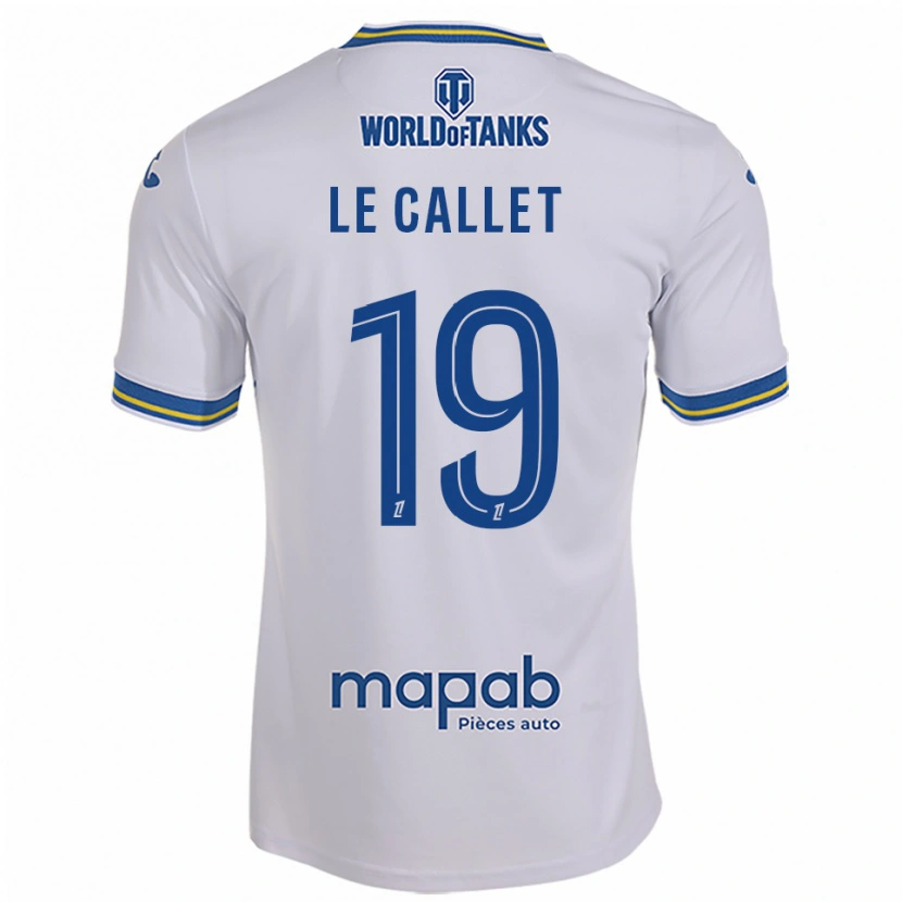 Danxen Criança Camisola Tiago Le Callet #19 Branco Azul Celeste Alternativa 2025/26 Camisa Brasil