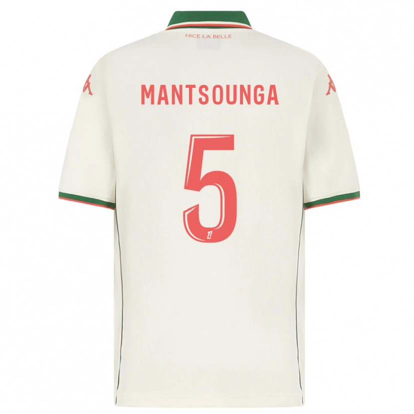 Danxen Criança Camisola Brad-Hamilton Mantsounga #5 Branco Verde Alternativa 2025/26 Camisa Brasil