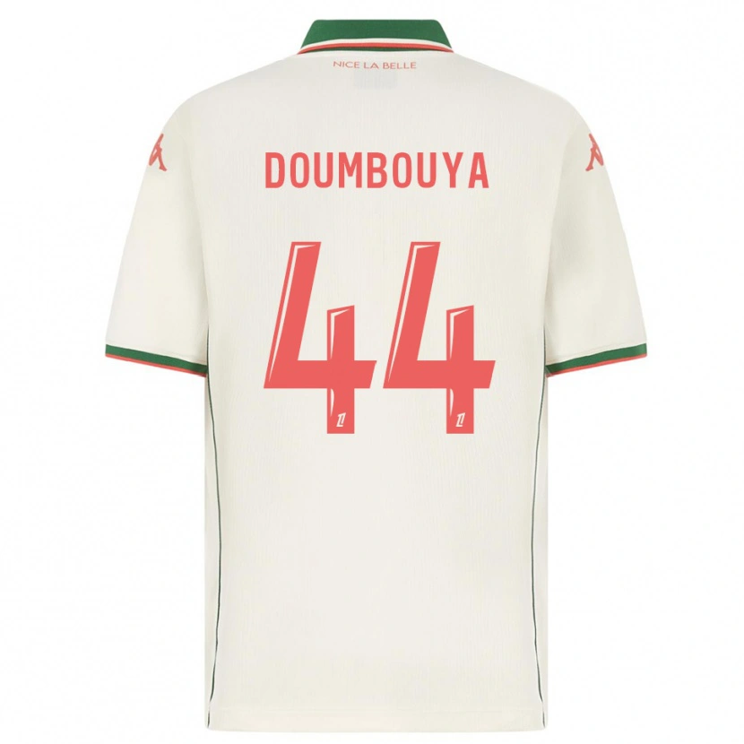 Danxen Criança Camisola Amidou Doumbouya #44 Branco Verde Alternativa 2025/26 Camisa Brasil