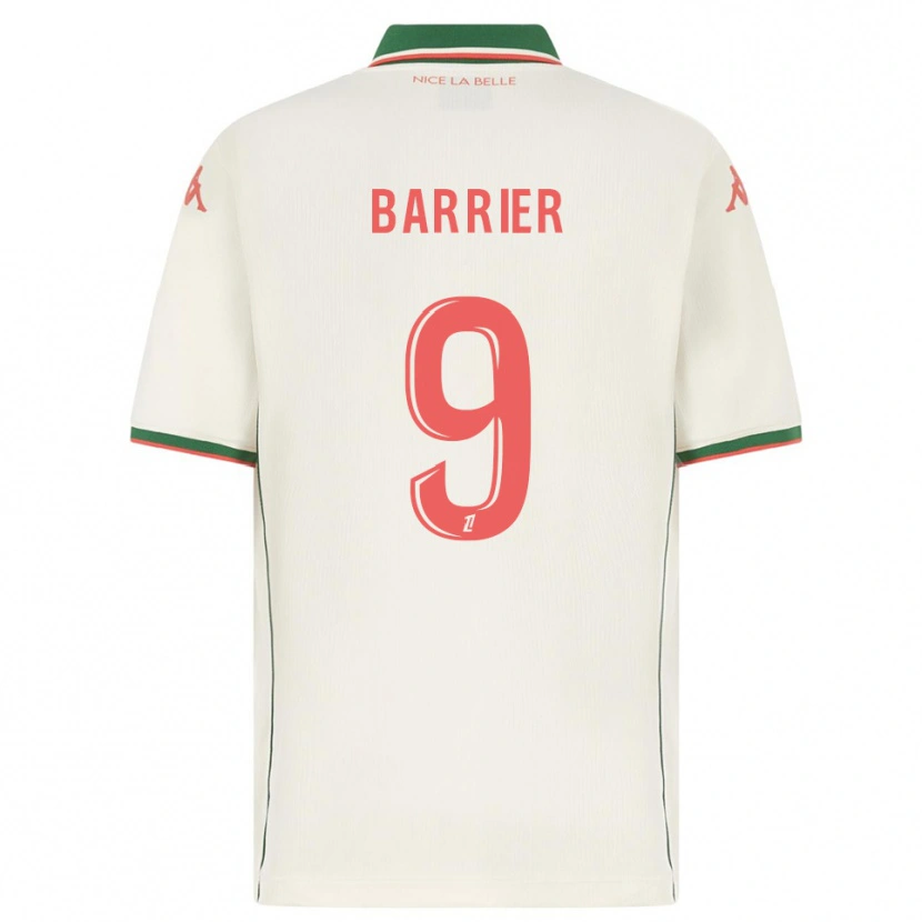Danxen Criança Camisola Inès Barrier #9 Branco Verde Alternativa 2025/26 Camisa Brasil