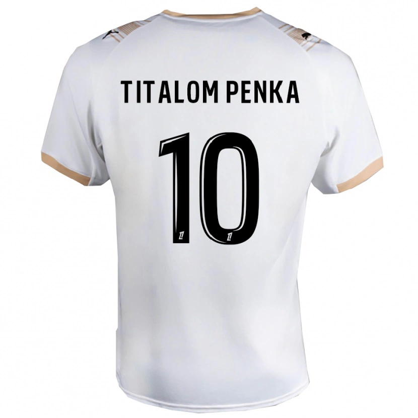 Danxen Criança Camisola Mathéo Titalom Penka #10 Branco Preto Alternativa 2025/26 Camisa Brasil