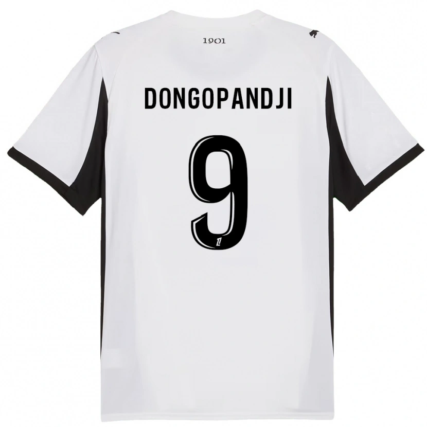 Danxen Criança Camisola Kelvin Dongopandji #9 Branco Preto Alternativa 2025/26 Camisa Brasil