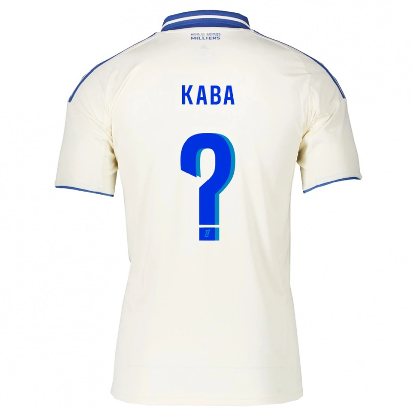 Danxen Criança Camisola Kanfory Kaba #0 Champagne Azul Alternativa 2025/26 Camisa Brasil