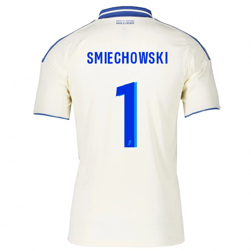 Danxen Criança Camisola Artur Smiechowski #1 Champagne Azul Alternativa 2025/26 Camisa Brasil