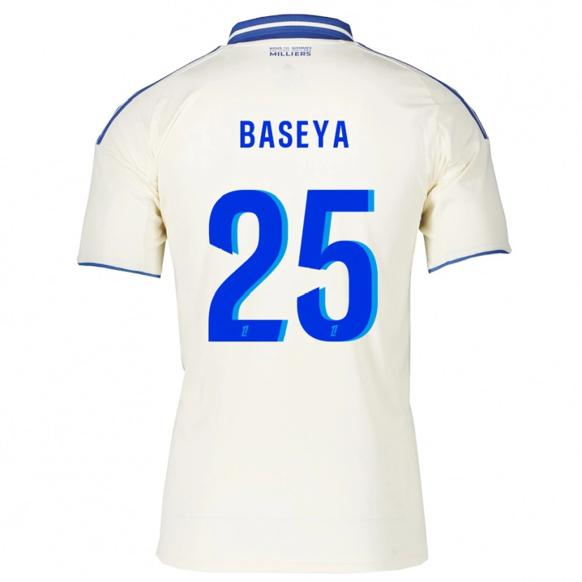 Danxen Criança Camisola Steven Baseya #25 Champagne Azul Alternativa 2025/26 Camisa Brasil