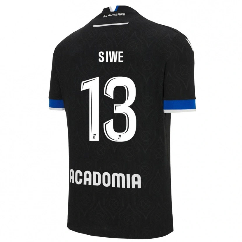 Danxen Criança Camisola Telli Siwe #13 Preto Branco Alternativa 2025/26 Camisa Brasil