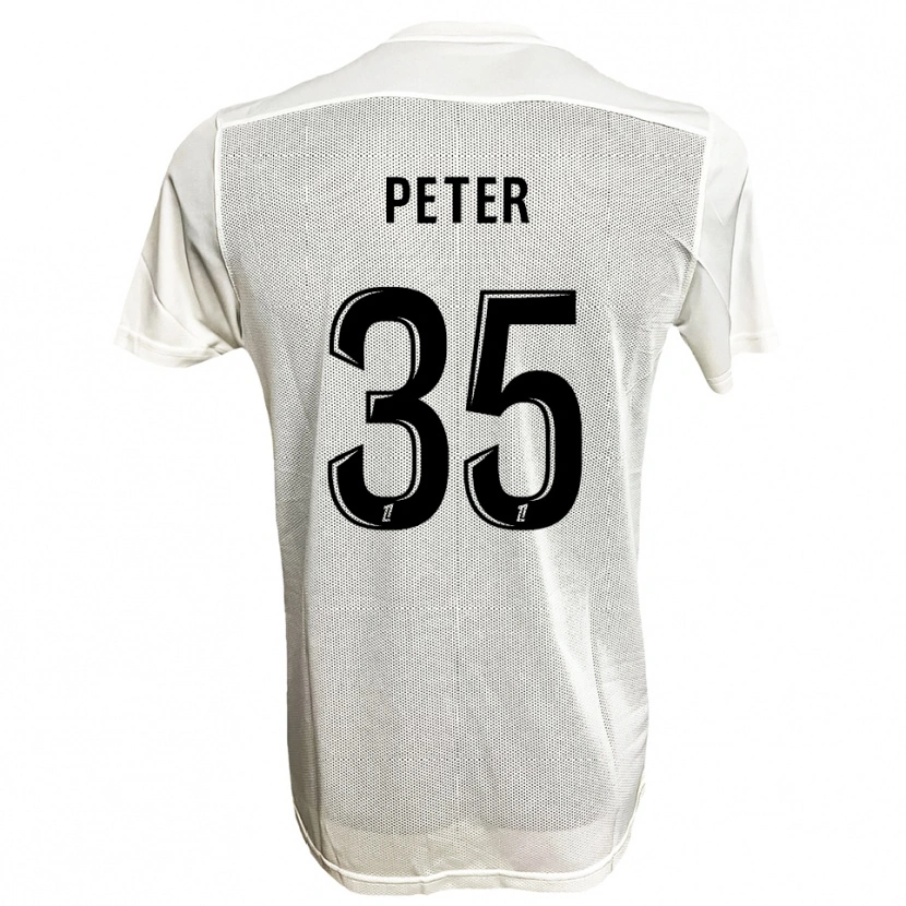 Danxen Criança Camisola Prosper Peter #35 Preto Branco Alternativa 2025/26 Camisa Brasil