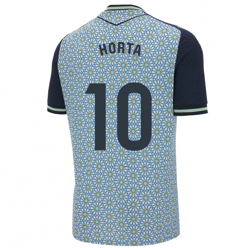 Danxen Criança Camisola André Horta #10 Azul Marinho Alternativa 2025/26 Camisa Brasil
