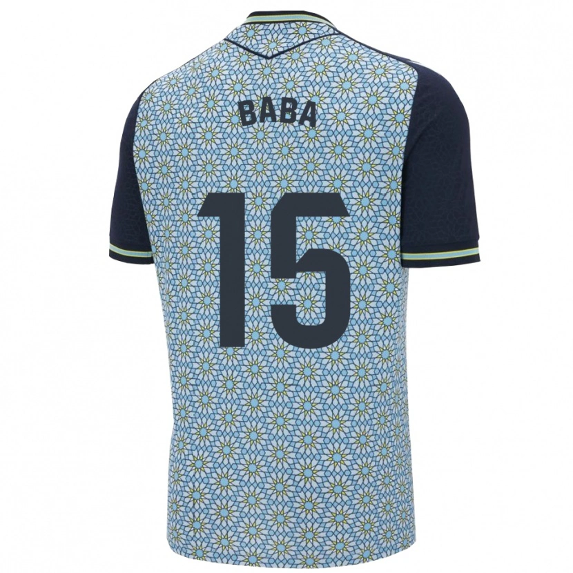 Danxen Criança Camisola Iddrisu Baba #15 Azul Marinho Alternativa 2025/26 Camisa Brasil