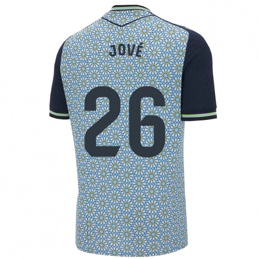 Danxen Criança Camisola Ian Jové #26 Azul Marinho Alternativa 2025/26 Camisa Brasil