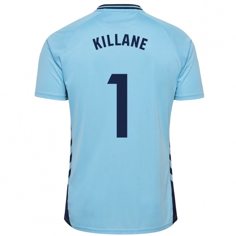 Danxen Criança Camisola Álvaro Killane #1 Azul Celeste Alternativa 2025/26 Camisa Brasil