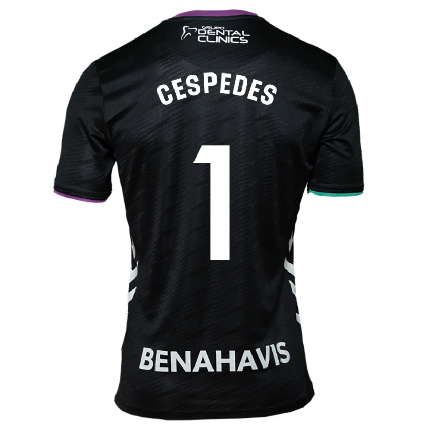 Danxen Criança Camisola Andrés Céspedes #1 Preto Roxo Verde Alternativa 2025/26 Camisa Brasil