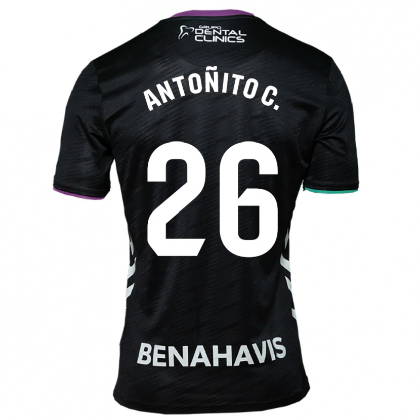 Danxen Criança Camisola Antonio Cordero #26 Preto Roxo Verde Alternativa 2025/26 Camisa Brasil