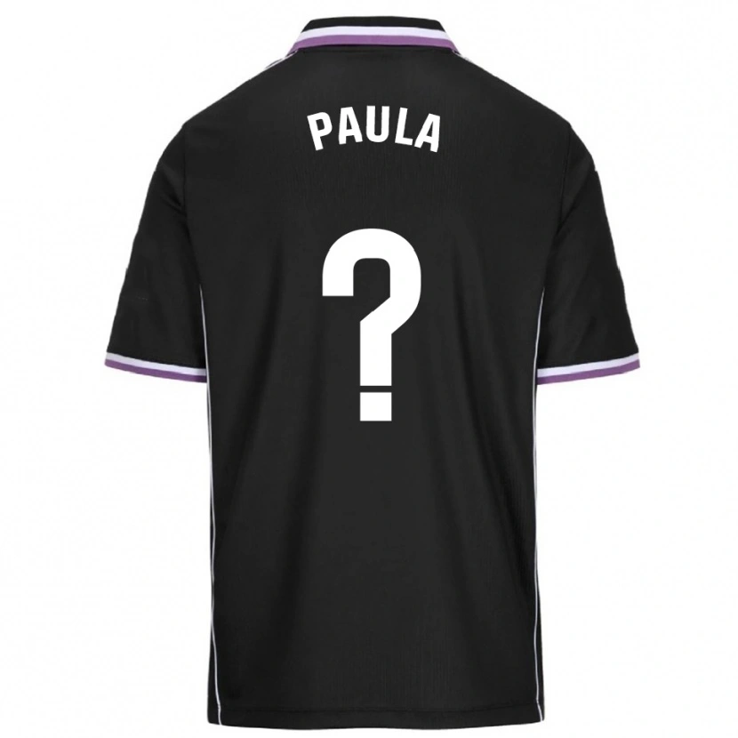 Danxen Criança Camisola Paula Rodríguez Mallafre #0 Roxo Preto Alternativa 2025/26 Camisa Brasil