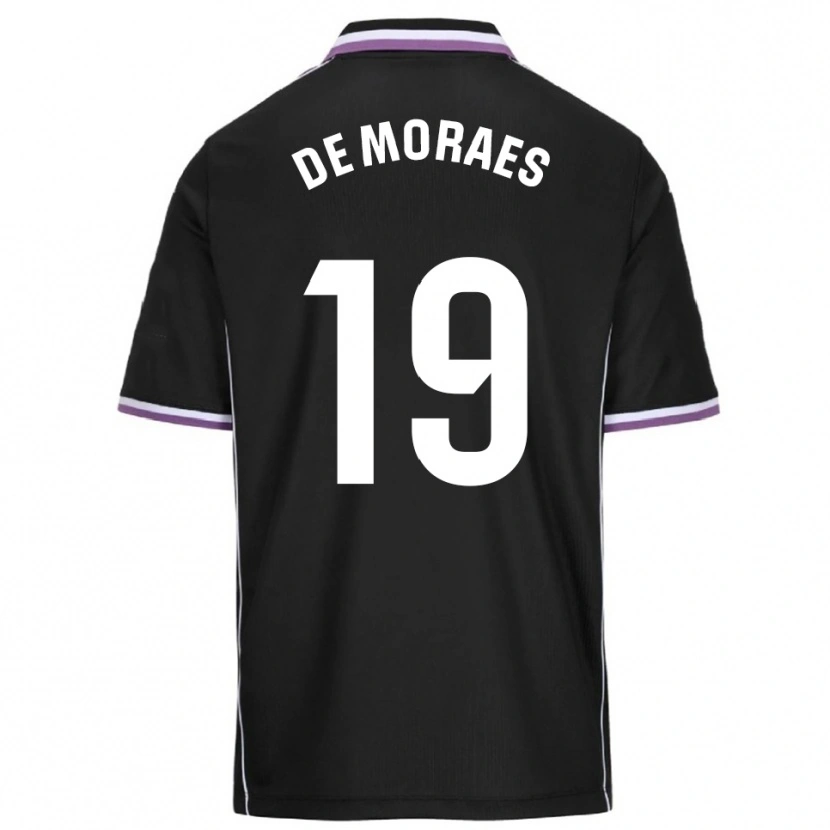Danxen Criança Camisola Riki De Moraes #19 Roxo Preto Alternativa 2025/26 Camisa Brasil