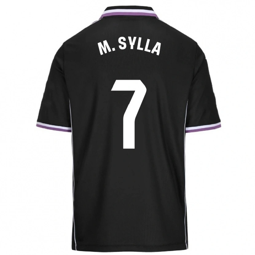 Danxen Criança Camisola Mamadou Sylla #7 Roxo Preto Alternativa 2025/26 Camisa Brasil