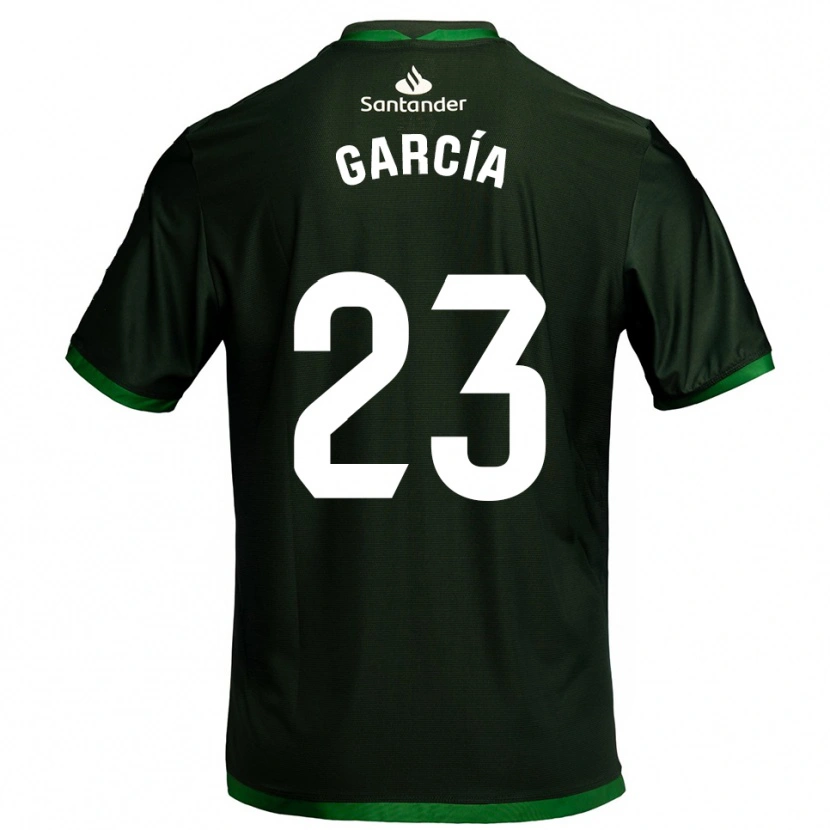 Danxen Criança Camisola Mario García #23 Verde Escuro Alternativa 2025/26 Camisa Brasil