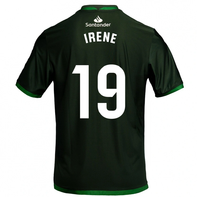 Danxen Criança Camisola Irene Canal Gómez #19 Verde Escuro Alternativa 2025/26 Camisa Brasil