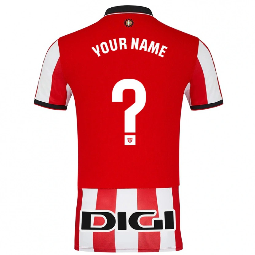 Danxen Homem Camisola Seu Nome #0 Vermelho Branco Principal 2025/26 Camisa Brasil