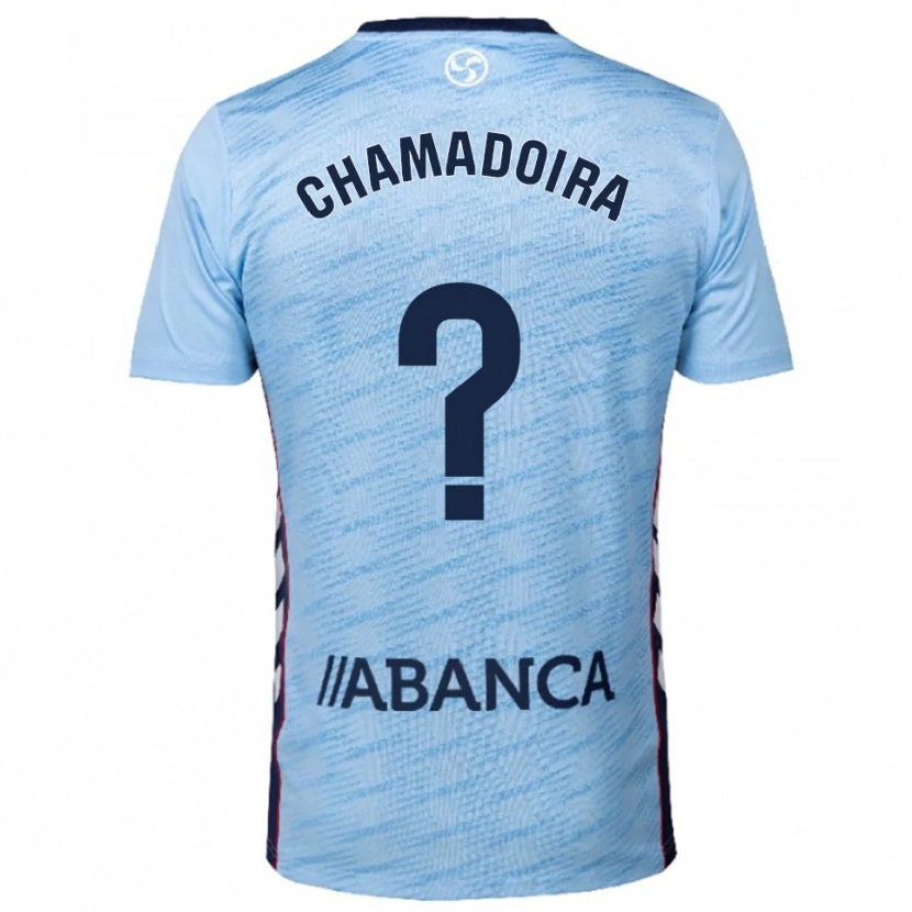 Danxen Homem Camisola Hugo Chamadoira #0 Azul Celeste Vermelho Principal 2025/26 Camisa Brasil