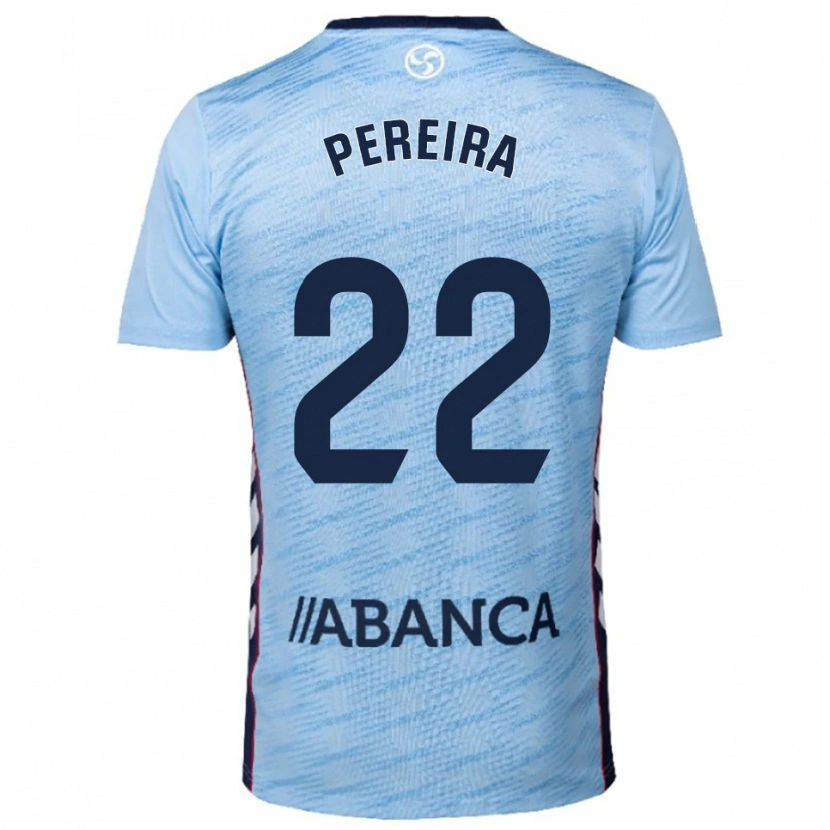 Danxen Homem Camisola Noe Pereira #22 Azul Celeste Vermelho Principal 2025/26 Camisa Brasil