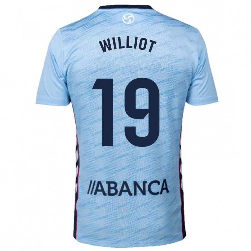 Danxen Homem Camisola Williot Swedberg #19 Azul Celeste Vermelho Principal 2025/26 Camisa Brasil