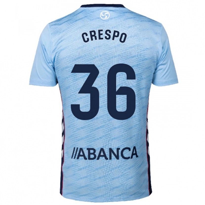 Danxen Homem Camisola Yoel Crespo #36 Azul Celeste Vermelho Principal 2025/26 Camisa Brasil