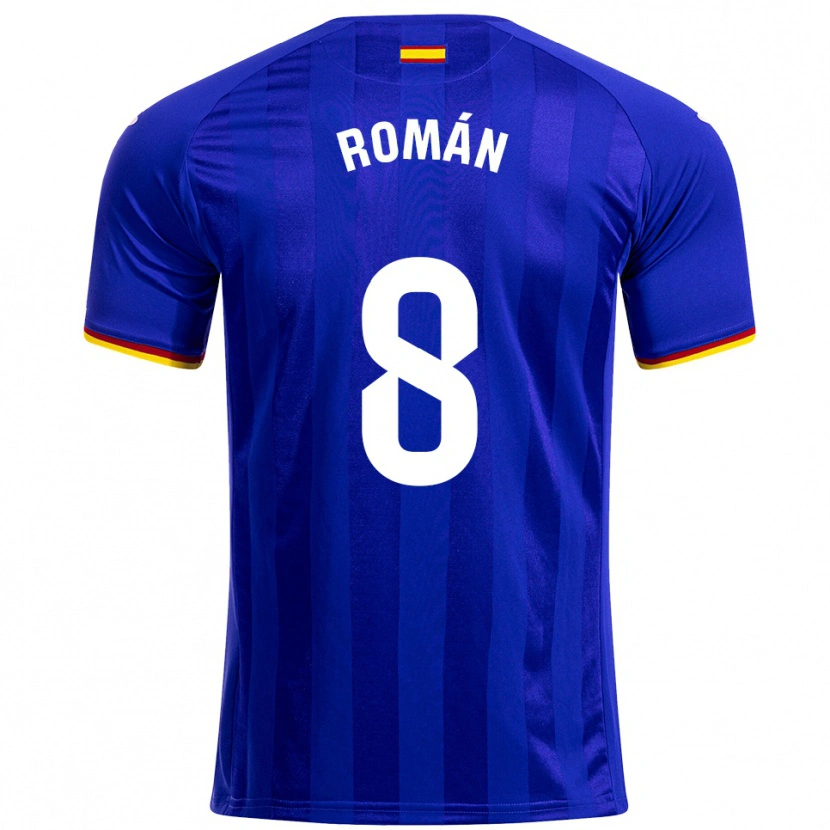 Danxen Homem Camisola Manu Román #8 Azul Vermelho Amarelo Principal 2025/26 Camisa Brasil