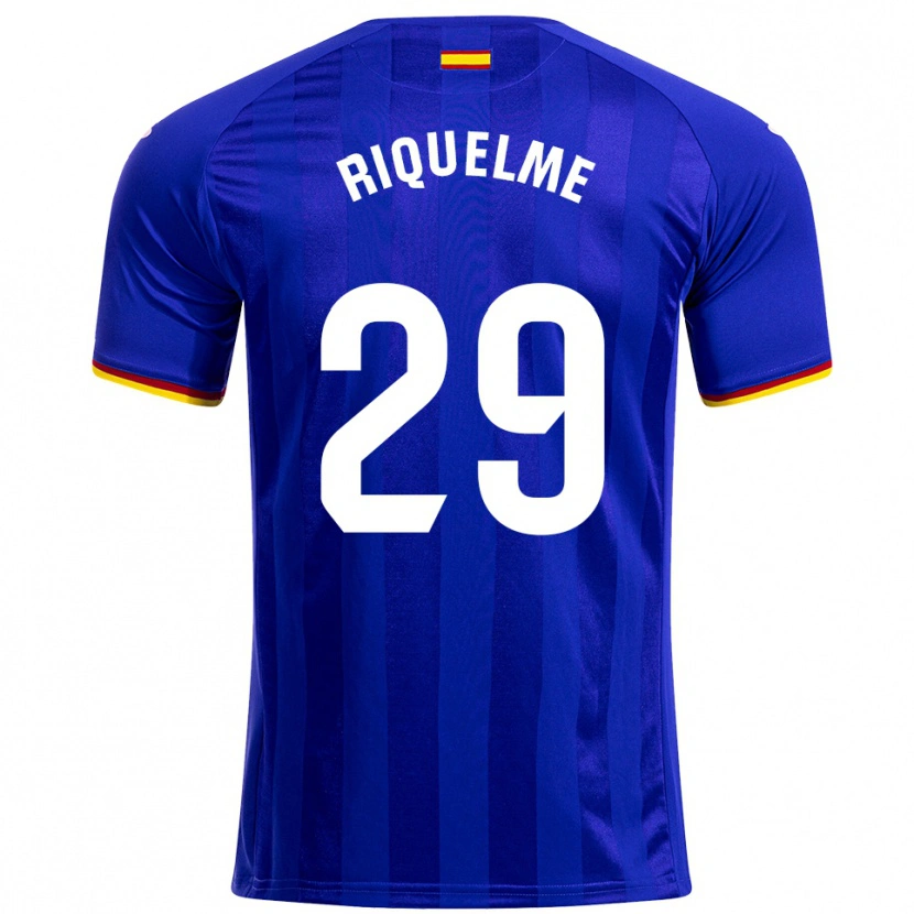 Danxen Homem Camisola Adrián Riquelme #29 Azul Vermelho Amarelo Principal 2025/26 Camisa Brasil