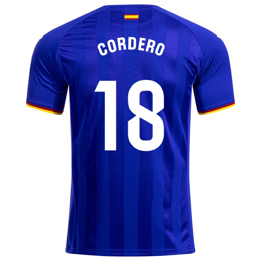 Danxen Homem Camisola Alberto Cordero #18 Azul Vermelho Amarelo Principal 2025/26 Camisa Brasil