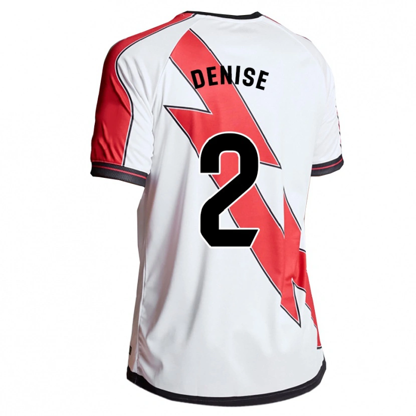 Danxen Homem Camisola Denise Garcia Rojo #2 Branco Vermelho Principal 2025/26 Camisa Brasil