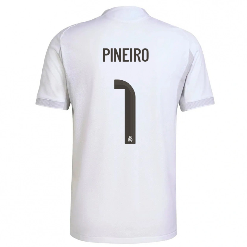 Danxen Homem Camisola Diego Pineiro #1 Branco Amarelo Principal 2025/26 Camisa Brasil