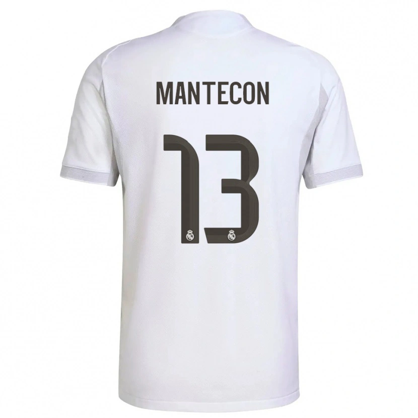 Danxen Homem Camisola Hugo Mantecón #13 Branco Amarelo Principal 2025/26 Camisa Brasil