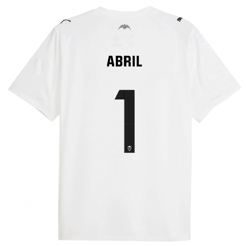 Danxen Homem Camisola Vicent Abril #1 Branco Preto Principal 2025/26 Camisa Brasil