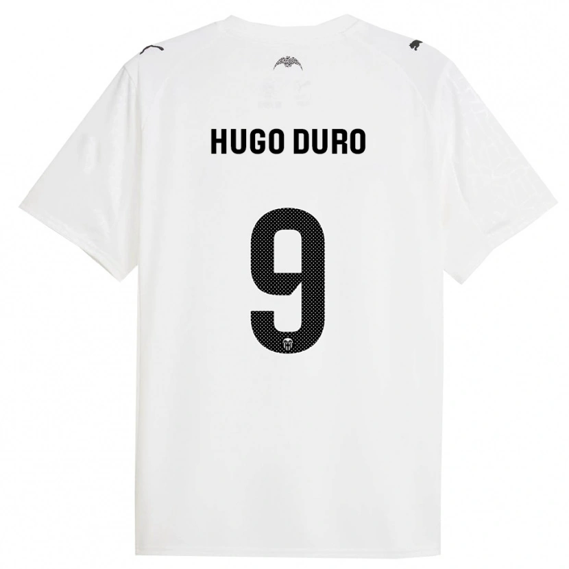 Danxen Homem Camisola Hugo Duro #9 Branco Preto Principal 2025/26 Camisa Brasil