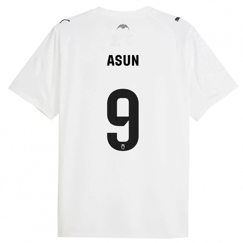 Danxen Homem Camisola Asun #9 Branco Preto Principal 2025/26 Camisa Brasil