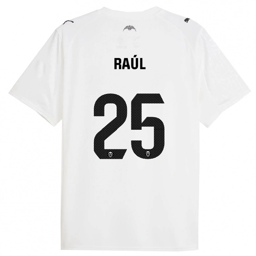 Danxen Homem Camisola Raúl Jiménez #25 Branco Preto Principal 2025/26 Camisa Brasil