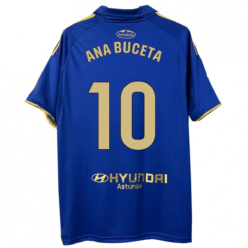 Danxen Homem Camisola Ana Buceta #10 Azul Dourado Principal 2025/26 Camisa Brasil