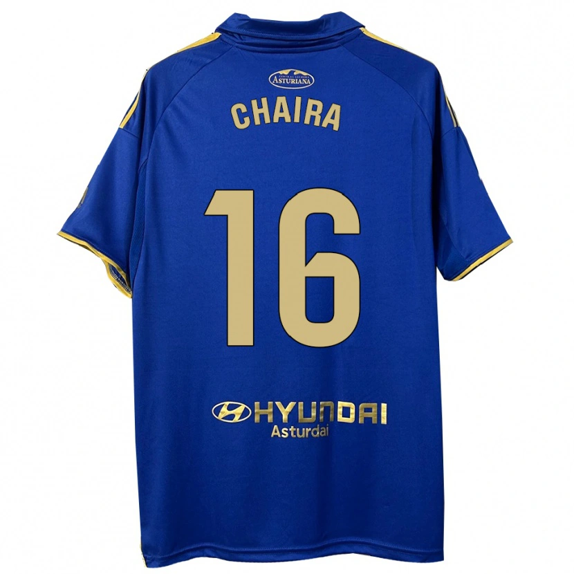 Danxen Homem Camisola Ilyas Chaira #16 Azul Dourado Principal 2025/26 Camisa Brasil