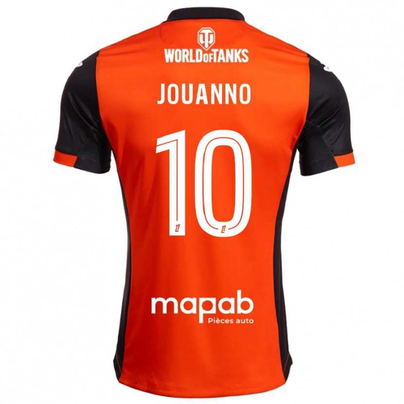 Danxen Homem Camisola Mathilde Jouanno #10 Preto Laranja Principal 2025/26 Camisa Brasil