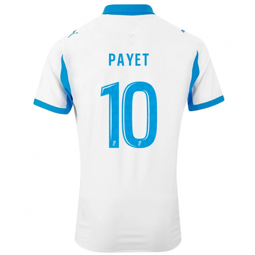 Danxen Homem Camisola Dimitri Payet #10 Branco Azul Celeste Principal 2025/26 Camisa Brasil